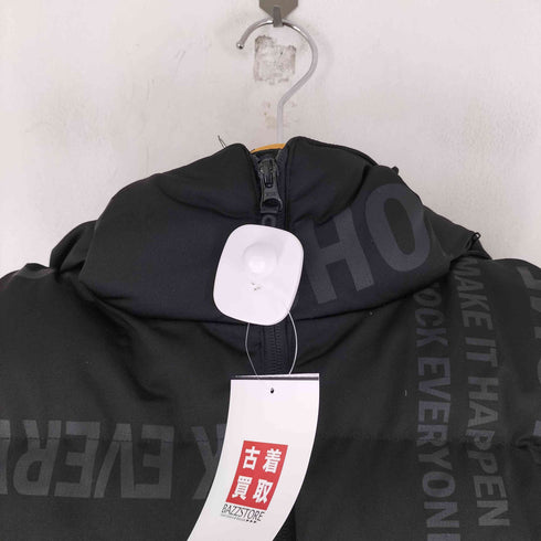 アズールバイマウジー AZUL by moussy B-HEATプリントオーウェンストレッチ中綿ベスト メンズ L-XL