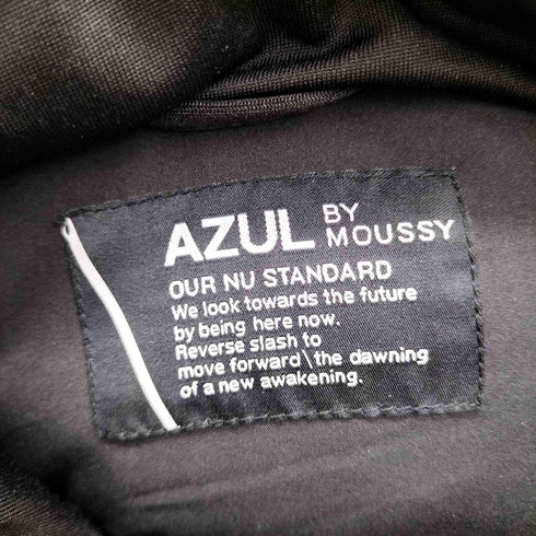 アズールバイマウジー AZUL by moussy B-HEATプリントオーウェンストレッチ中綿ベスト メンズ L-XL