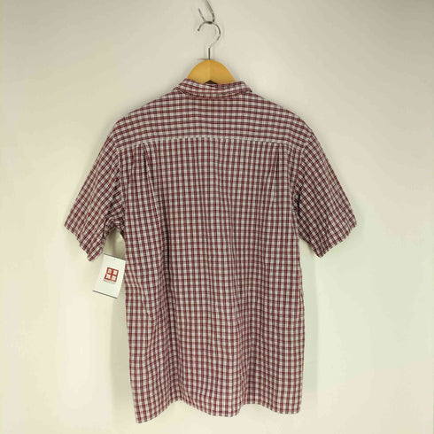 ピコ PIKO 00S ロゴ刺繍 チェック S/S レギュラーカラーシャツ メンズ JPN:M
