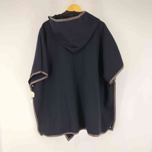 ラリュードゥーズィエムクラス LALLURE deuxieme classe フーデッドポンチョ レディース