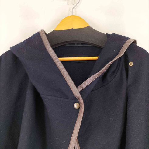 ラリュードゥーズィエムクラス LALLURE deuxieme classe フーデッドポンチョ レディース