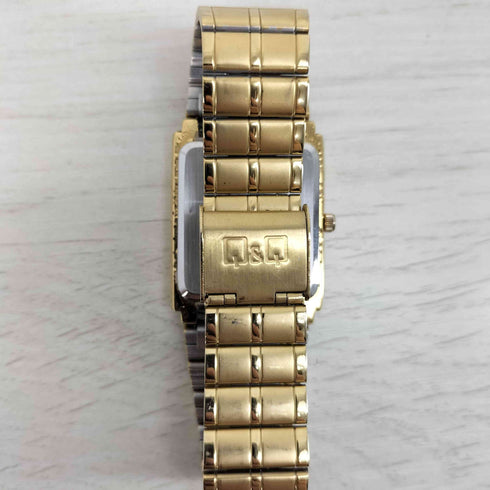 シチズン CITIZEN Q&Q QA80-001 メタルバンド アナログ腕時計 メンズ