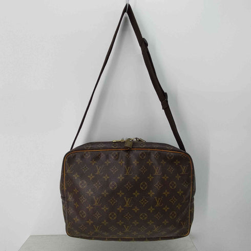 ルイヴィトン LOUIS VUITTON モノグラム リポーターGM 南京錠 ショルダーバッグ メンズ