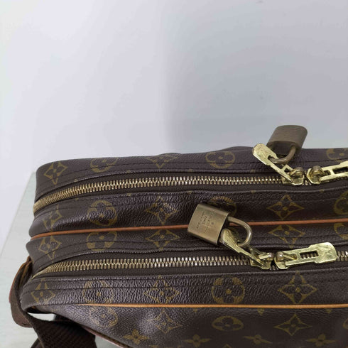ルイヴィトン LOUIS VUITTON モノグラム リポーターGM 南京錠 ショルダーバッグ メンズ