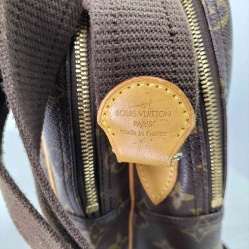 ルイヴィトン LOUIS VUITTON モノグラム リポーターGM 南京錠 ショルダーバッグ メンズ