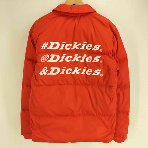 ディッキーズ Dickies ロゴプリント ジップアップ パフジャケット メンズ JPN:S