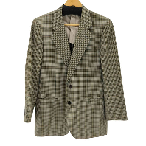 アクアスキュータム AQUASCUTUM マルチカラー チェックテーラードジャケット メンズ 92A4