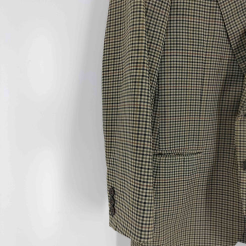 アクアスキュータム AQUASCUTUM マルチカラー チェックテーラードジャケット メンズ 92A4