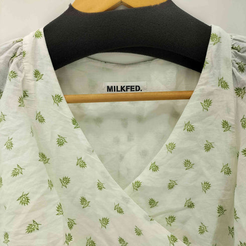 ミルクフェド MILKFED. COTTON PRINT DRESS レディース ONE SIZE