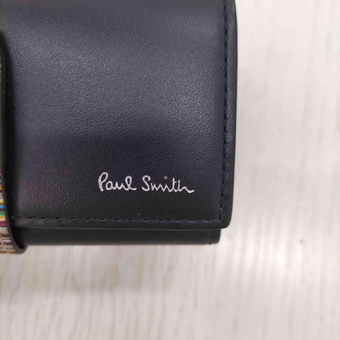 ポールスミス Paul Smith シグネチャーストライプタブ キーケース メンズ