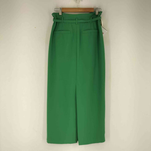 MANOF ENTER BUTTON PENCIL SKIRT レディース