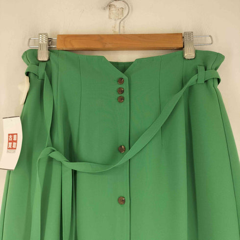MANOF ENTER BUTTON PENCIL SKIRT レディース