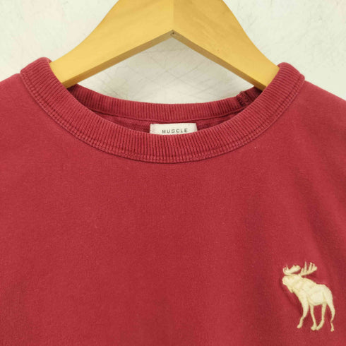 アバクロンビーアンドフィッチ Abercrombie & Fitch アームロゴクルーネック メンズ JPN:S