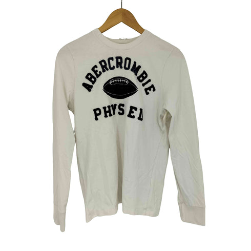 アバクロンビーアンドフィッチ Abercrombie & Fitch フロントワッペンカットソー メンズ JPN:S