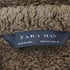 ザラ ZARA フェイクムートンジャケット メンズ M