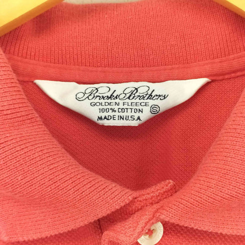 ブルックスブラザーズ BROOKS BROTHERS USA製 ワンポイント刺繍 ポロシャツ メンズ import:S
