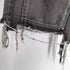 THUG CLUB サグクラブ 24SS DOUBLE KNEE DAMAGE SHORTS ダブルニー ダメージ デニム ショーツ ジョーツ メンズ JPN:2