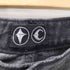 THUG CLUB サグクラブ 24SS DOUBLE KNEE DAMAGE SHORTS ダブルニー ダメージ デニム ショーツ ジョーツ メンズ JPN:2