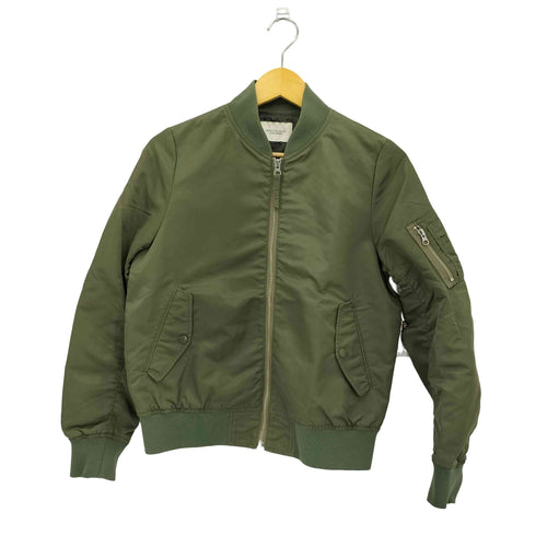 ビューティーアンドユースユナイテッドアローズ BEAUTY & YOUTH UNITED ARROWS ナイロン ツイル MA-1ジャケット レディース