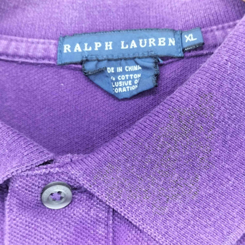 ラルフローレン RALPH LAUREN ビックポニーポロシャツ レディース import:XL