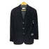 ジョルジオアルマーニ Giorgio Armani ベロア 3B シングル テーラードジャケット メンズ EUR:46