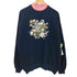 90-00S JERZEESボディ フロントプリント ドッキング スウェット メンズ import:XL