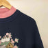 90-00S JERZEESボディ フロントプリント ドッキング スウェット メンズ import:XL