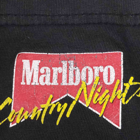マルボロ Marlboro AMERICAN BORN USA製 クルーネックTシャツ メンズ XL