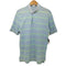 ブルックスブラザーズ 346 BROOKS BROTHERS 子羊ロゴ 鹿の子 ストライプ S/S ポロシャツ メンズ import:S