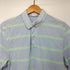 ブルックスブラザーズ 346 BROOKS BROTHERS 子羊ロゴ 鹿の子 ストライプ S/S ポロシャツ メンズ import:S