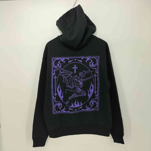 アーバンアウトフィッターズ URBAN OUTFITTERS 両面プリント プルオーバー パーカー レディース S