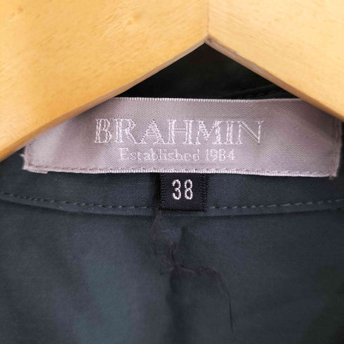 ブラーミン Brahmin ニット切替 ティアード シャツワンピース レディース JPN:38