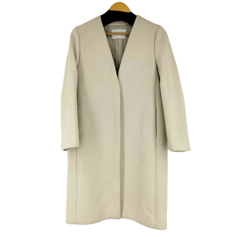 ユナイテッドアローズグリーンレーベルリラクシング UNITED ARROWS green label relaxing KF W/N ノーラペル コート レディース 38