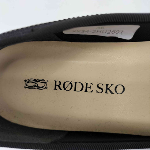 ロデスコ RODE SKO フロントリボンパンプス レディース JPN:36