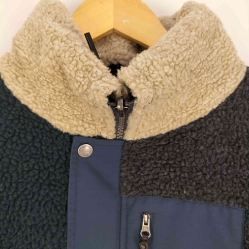 ジムマスター gym master 4WAY ボアフリース リバーシブルジャケット メンズ