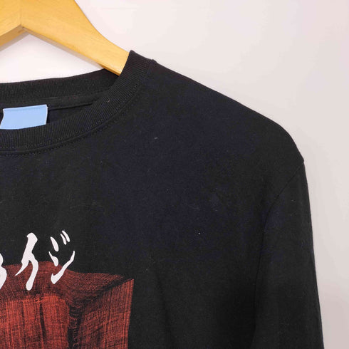 MEQRI Long Sleeve Tee 行き止まり アニメTee メンズ JPN:M
