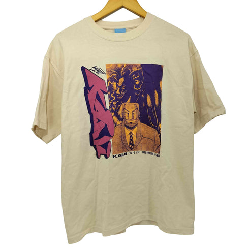 MEQRI Tee 悪魔 ベージュ アニメTee メンズ JPN:M