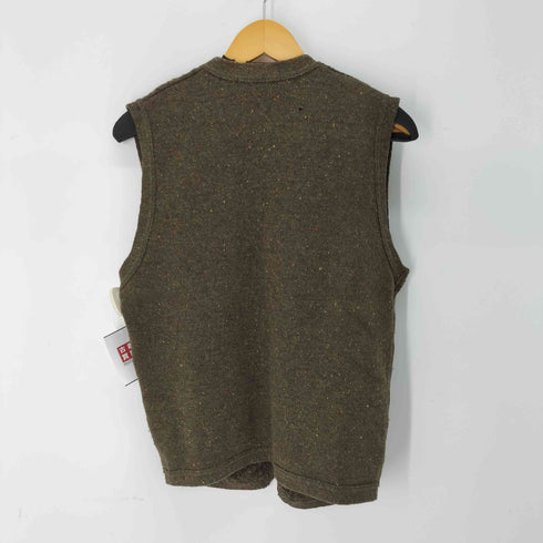ケントアンドカーウェン KENT&CURWEN ネップ ニットベスト メンズ import:L