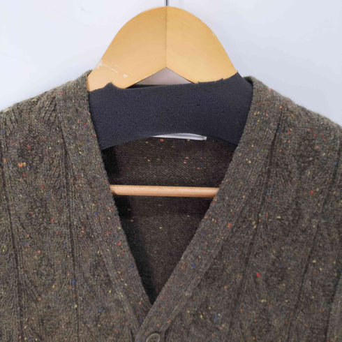 ケントアンドカーウェン KENT&CURWEN ネップ ニットベスト メンズ import:L