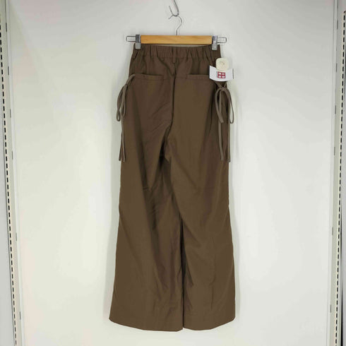 イデム IDEM idem ribbon tuck pants リボン付タックパンツ レディース FREE