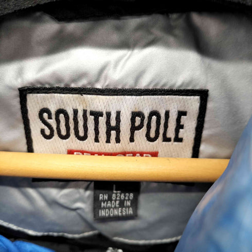 サウスポール SOUTHPOLE ダウンジャケット メンズ import:L