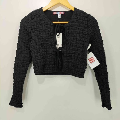アーバンアウトフィッターズ URBAN OUTFITTERS ギャザー カーディガン スカート セットアップ レディース トップス:S スカート:XS