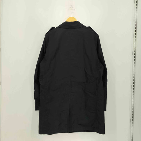 バーバリーロンドン BURBERRY LONDON 裏地ノバチェック シルク混 ナイロン ステンカラーコート メンズ import:L