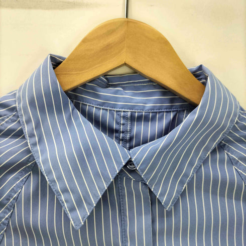 ビス ViS 25SS ペプラム ストライプ シャツ レディース FREE