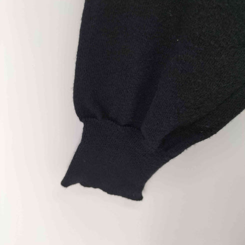 バーニーズニューヨーク BARNEYS NEWYORK コットンカシミヤ Vネック ロングセーター レディース FREE