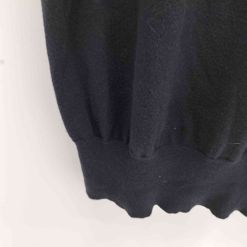 バーニーズニューヨーク BARNEYS NEWYORK コットンカシミヤ Vネック ロングセーター レディース FREE