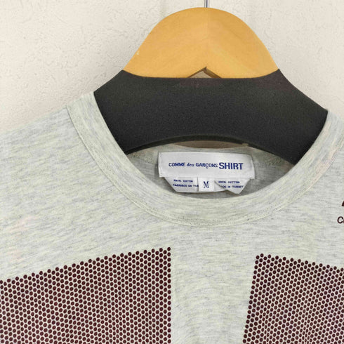 コムデギャルソンシャツ COMME des GARCONS SHIRT 01SS S/S じゃんけんデザインプリントTシャツ メンズ JPN:M