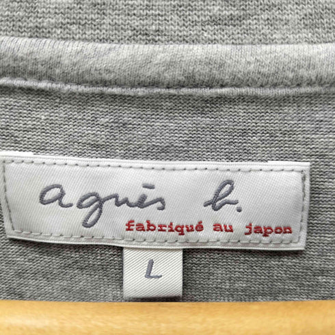アニエスベー agnes b. 25SS b. ロゴ コットン 長袖 スウェット レディース import:L