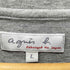 アニエスベー agnes b. 25SS b. ロゴ コットン 長袖 スウェット レディース import:L