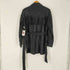 ザラ ZARA フリンジフェイクレザーシャツジャケット レディース JPN:M